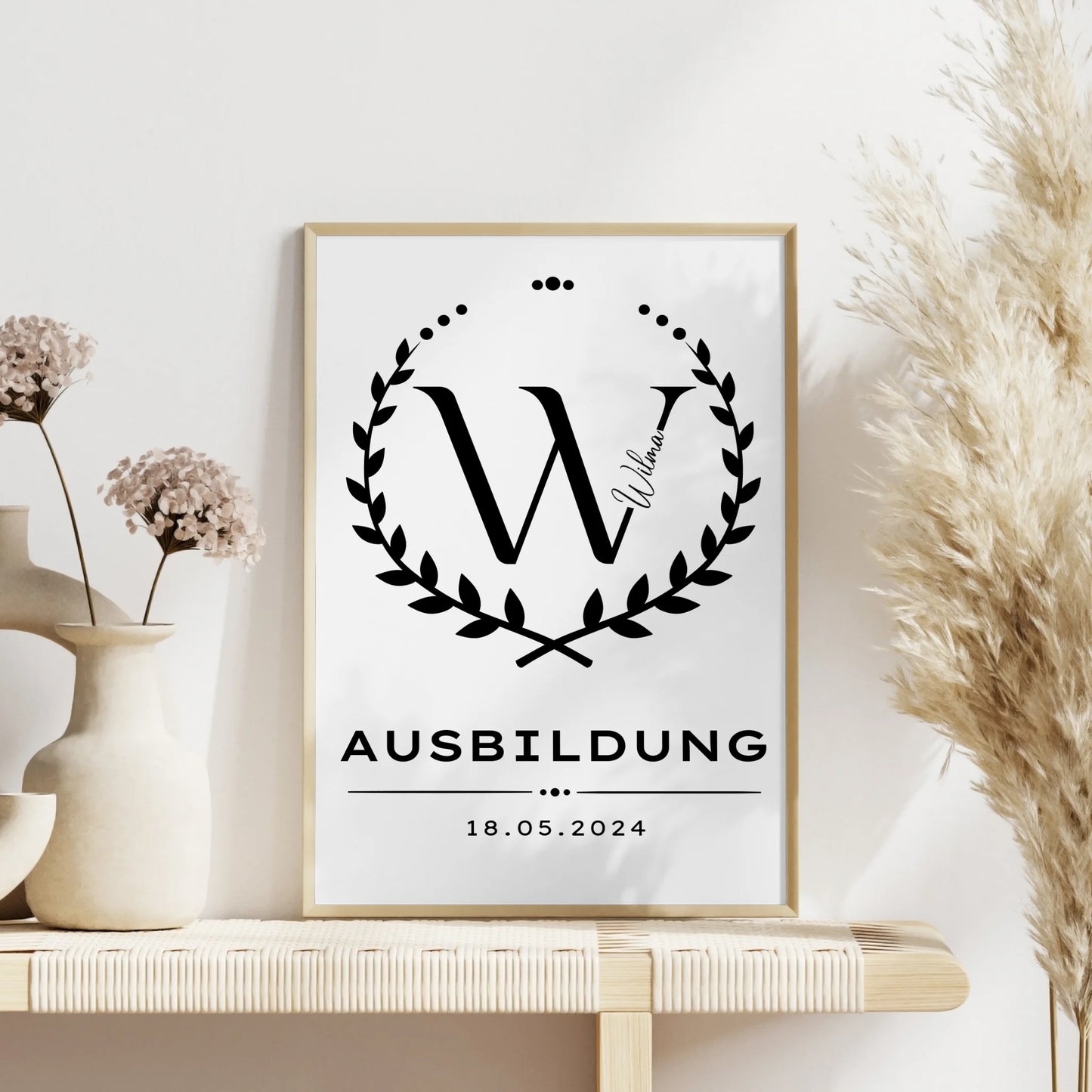 Poster Ausbildungsabschluss Geschenk Ausbildung Abschluss
