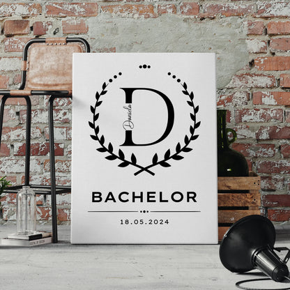 Leinwand Geschenk Zum Bestandenen Bachelor Bachelorand 4