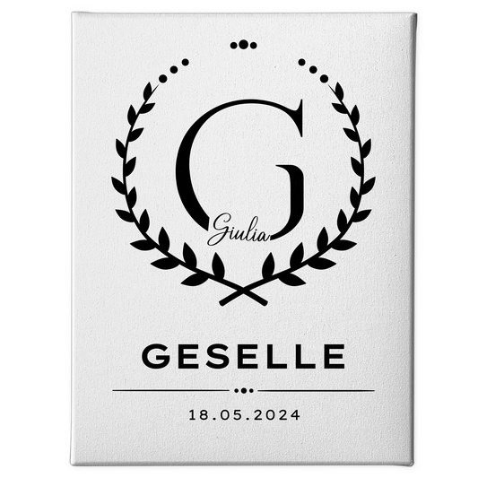 Leinwand Geschenk Zum Abschluss Ausbildung Ausbildung 1