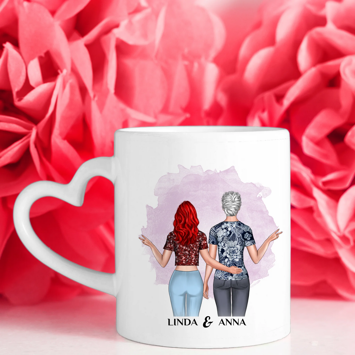 Personalisierte Tasse Oma Glück ist eine Oma wie dich zu haben