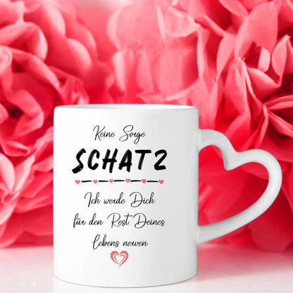 Personalisierte Pärchen Tasse You and Me Ihr als Figuren
