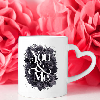 Personalisierte Tasse Liebe You and Me Ihr als Figuren