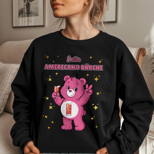 Sweatshirt Saufbärchi Americano Bärchi perfekt für den JGA und Party 1