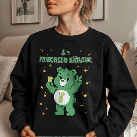 Lustiges Sweatshirt Sauf Bärchi Mochito Bärchi 1