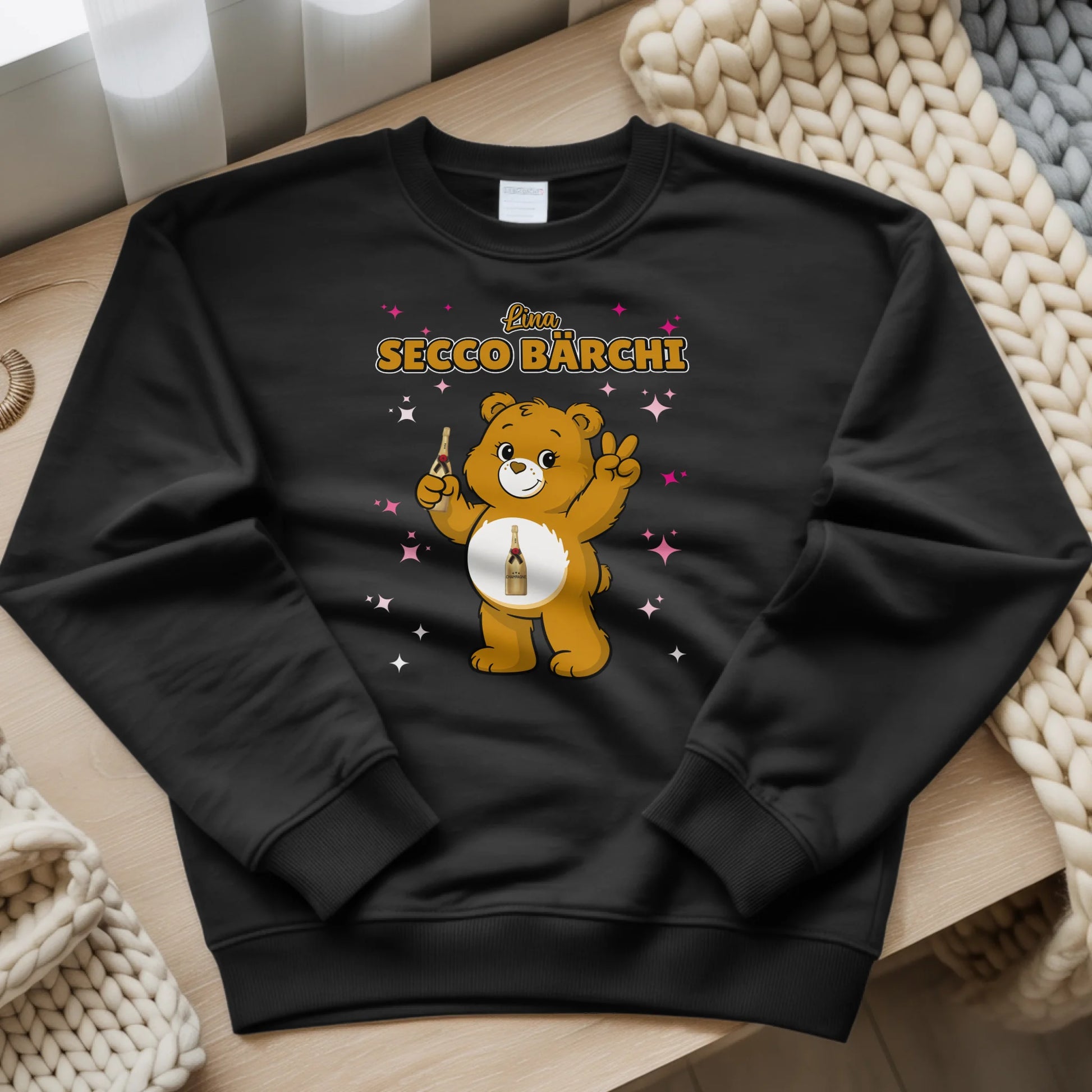 Sweatshirt Saufbärchi Secco Bärchi Sauf Bärchi Lustig für JGA 5
