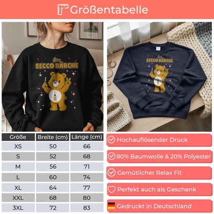 Sweatshirt Saufbärchi Secco Bärchi Sauf Bärchi Lustig für JGA 6