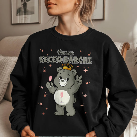 Sweatshirt Saufbärchi Secco Bärchi Sauf Bärchi Lustiges Sweatshirt für JGA 1