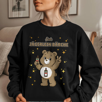 Lustiges Sweatshirt Saufbärchi Jägerlein Bärchi perfekt für den JGA und Party 1