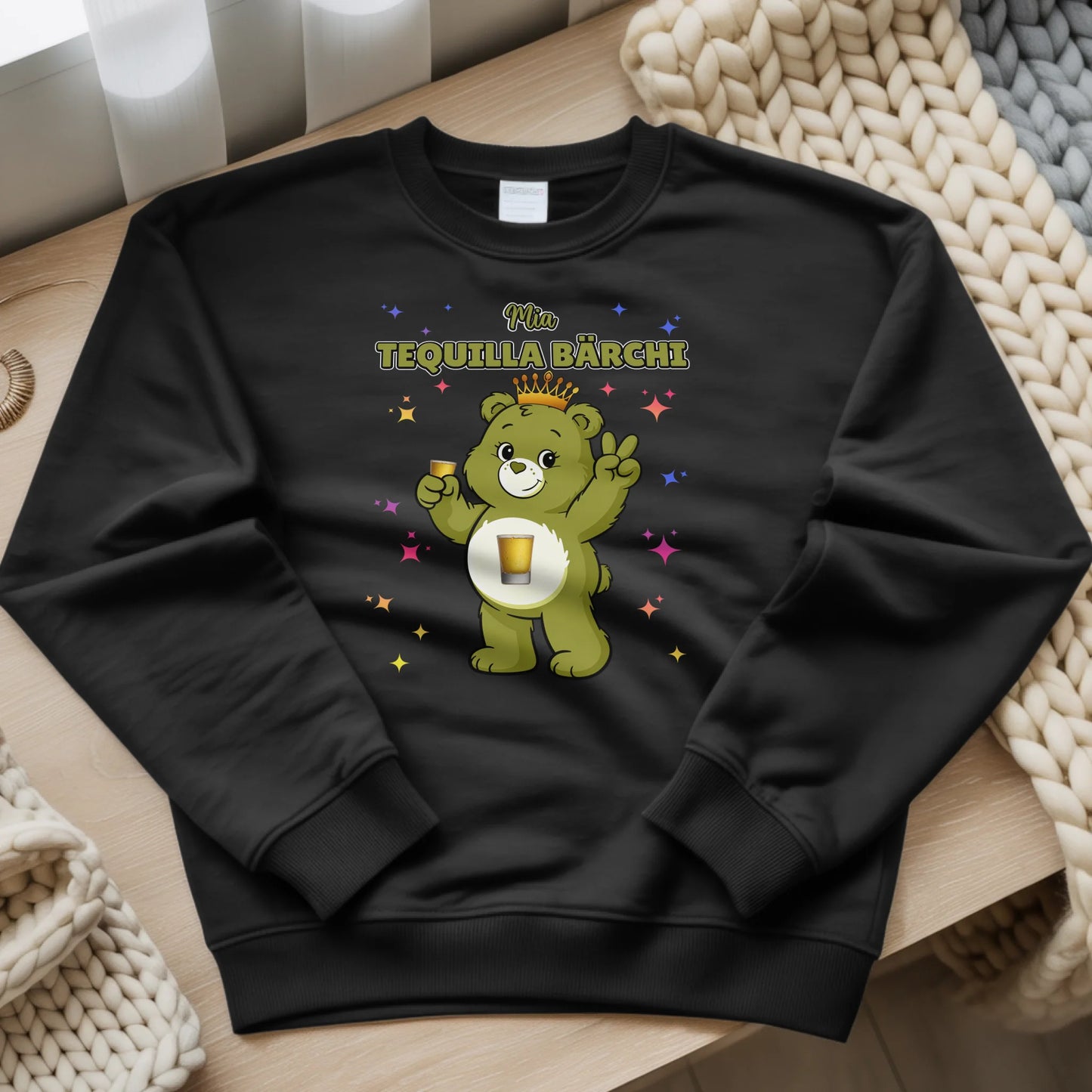 Sweatshirt Saufbärchi Tequilla Bärchi Sauf Bärchi Lustiger JGA 5