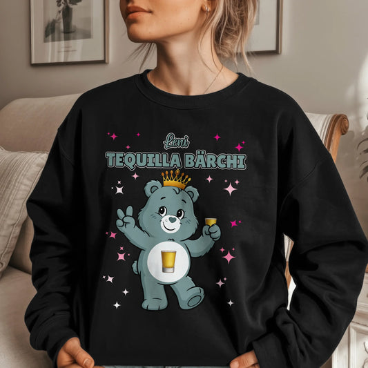 Sweatshirt Saufbärchi Tequilla Bärchi für Party und JGA 1