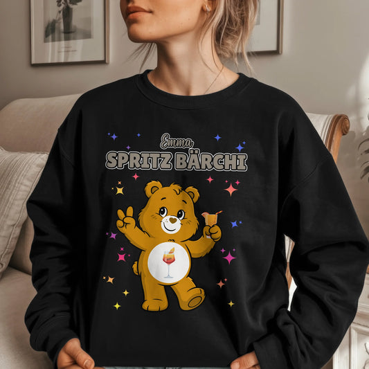 Sweatshirt Sauf Bärchi Spritz Bärchi Saufbärchi Lustiger JGA 1
