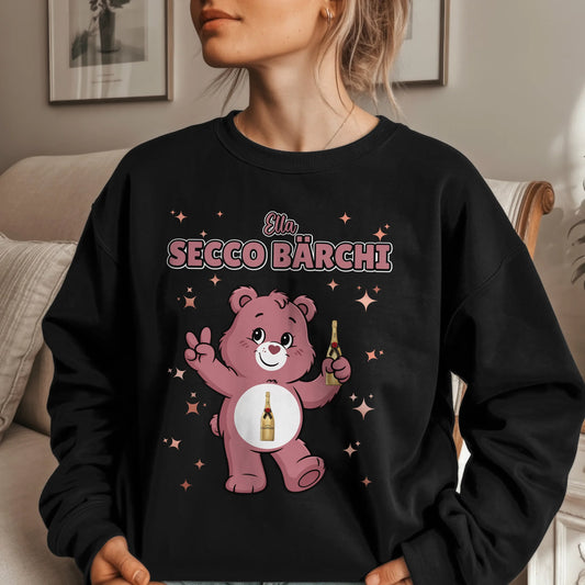 Sweatshirt Saufbärchi Secco Bärchi Sauf Bärchi Lustiger JGA 1