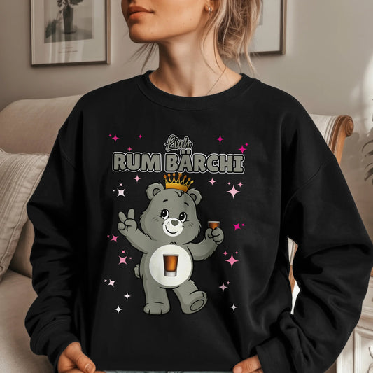 Sweatshirt Sauf Bärchi Rum Bärchi Saufbärchi Lustiger JGA 1