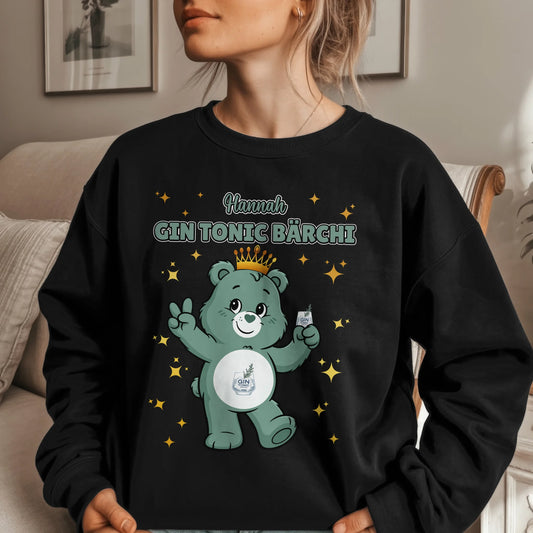 Sweatshirt Saufbärchi Gin Tonic Bärchi Sauf Bärchi Lustiger JGA 1