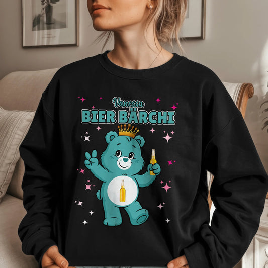 Sweatshirt Sauf Bärchi Bier Bärchi Saufbärchi Lustiges Sweatshirt für JGA 1
