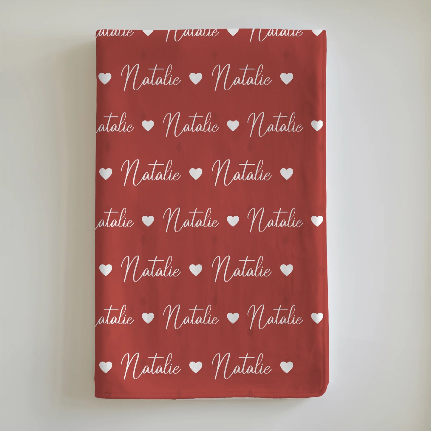 Babykuscheldecke Mit Namen Perlrosa