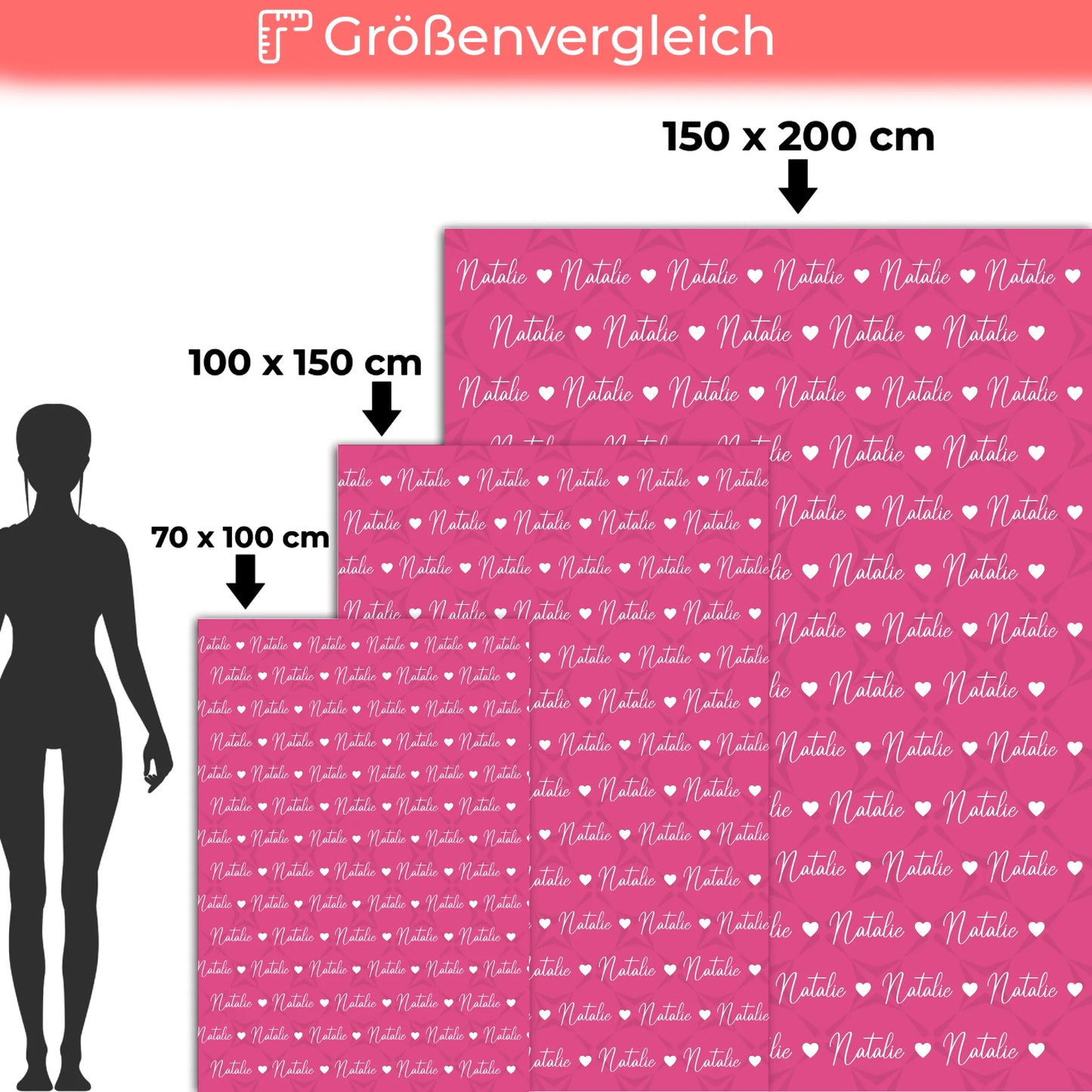 Kinderdecke Personalisiert Kinderdecke Erikaviolett