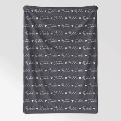 Kinderdecke Mit Namen Kuscheldecke Perlbrombeer