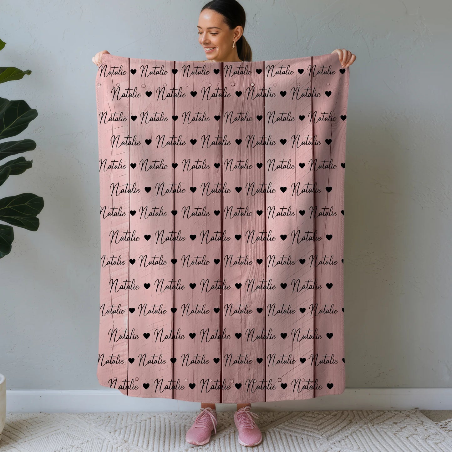 Personalisierte Kinderdecke Kuscheldecke Mit Namen Für Mädchen & Jungen