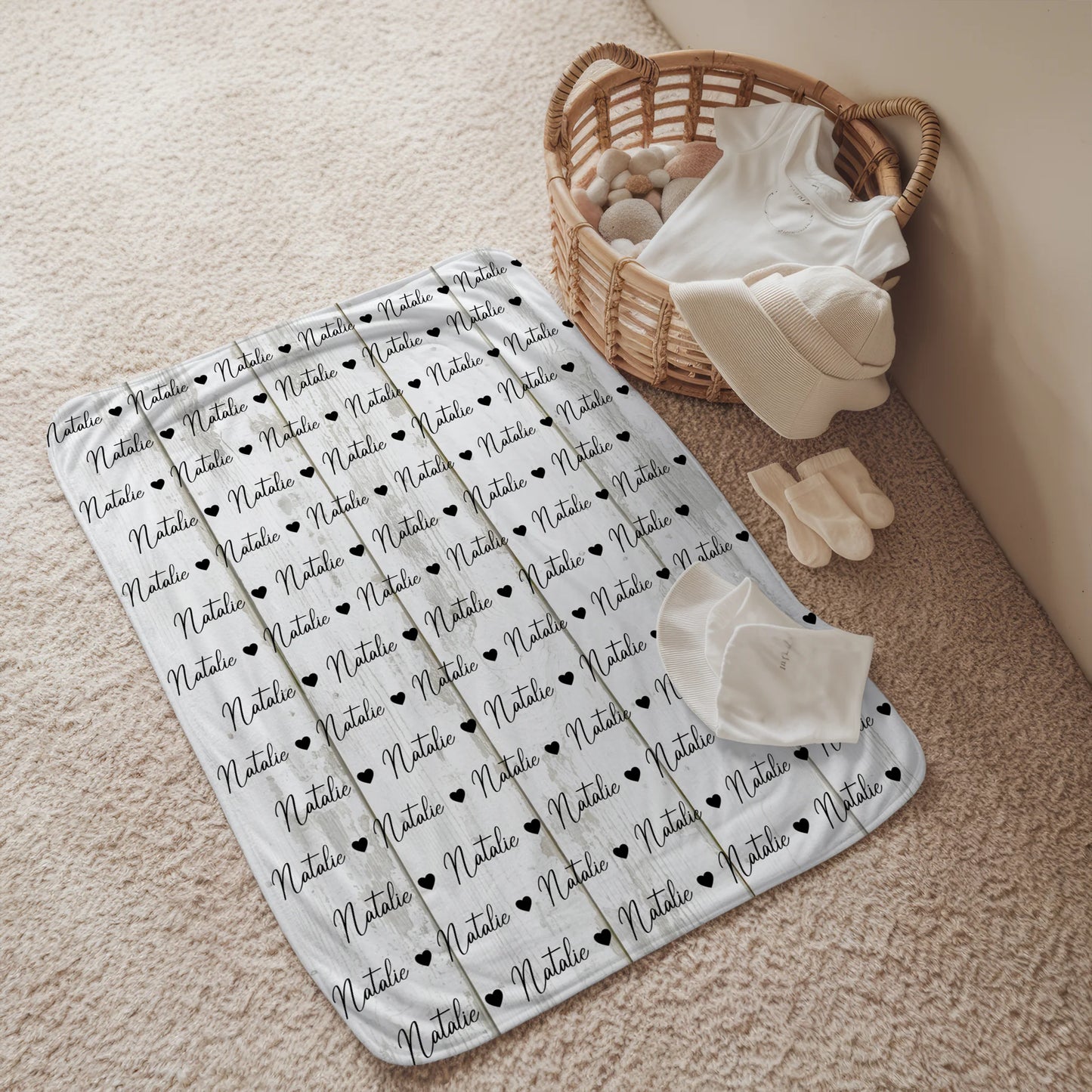 Kuscheldecke Mit Namen Kinderdecke Für Mädchen & Jungen