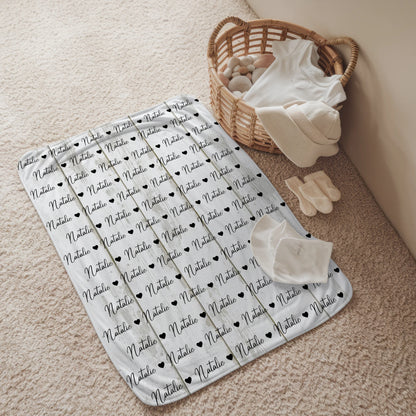 Kuscheldecke Mit Namen Kinderdecke Für Mädchen & Jungen