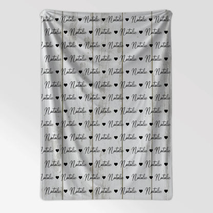 Kuscheldecke Mit Namen Kinderdecke Für Mädchen & Jungen