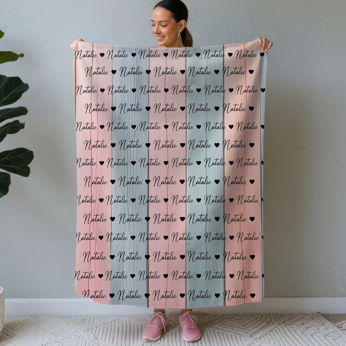 Kinderdecke Mit Namen Kuscheldecke Für Mädchen & Jungen