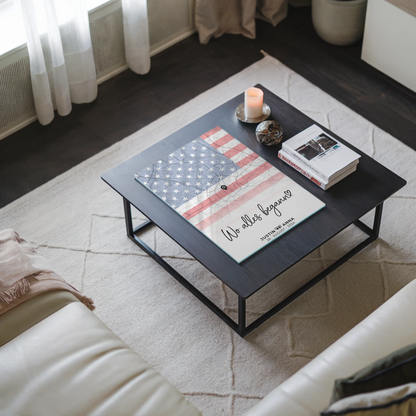 Personalisiertes Acrylglas Bild Stadtkarten Paare USA Wo Alles Begann