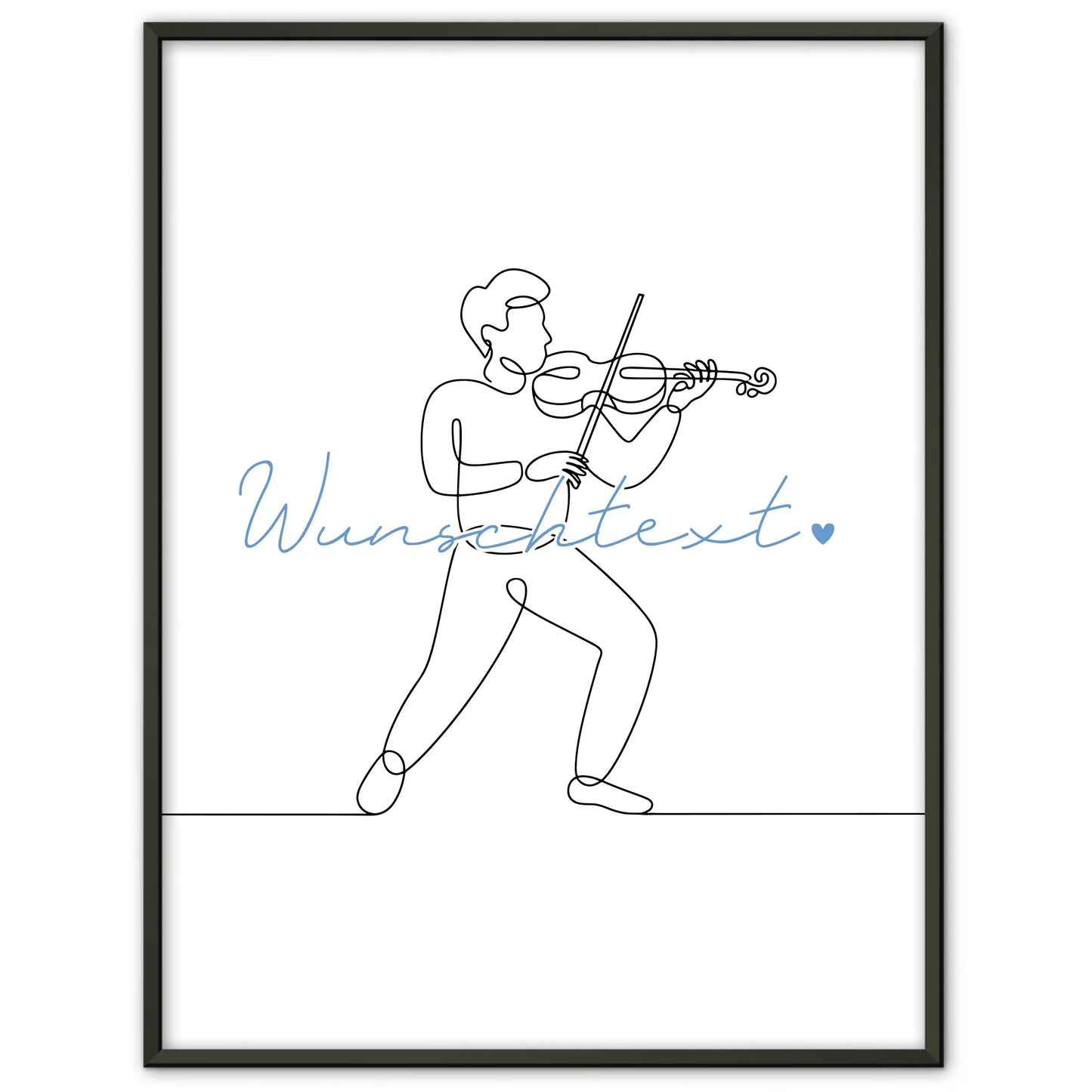 Lineart Poster Personalisiert Orchester Geschenk Sohn & Bruder für Orchestermitglied Orchestermitglied orchestra