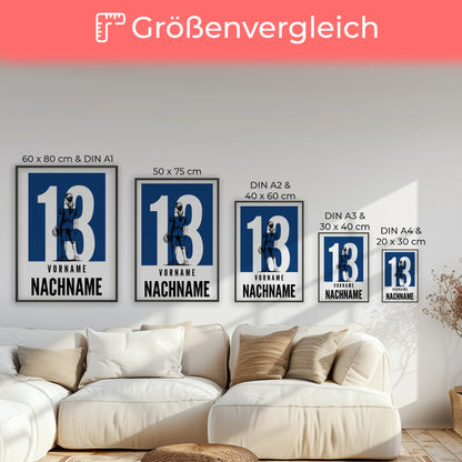 Sport Poster Softball Softballspielerin Geschenk für Mädchen Turnier