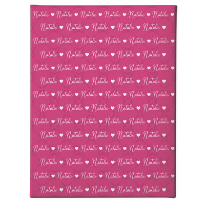 Kinder Leinwand personalisiert Kinder Leinwand Erikaviolett 1