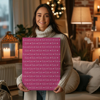 Kinder Leinwand personalisiert Kinder Leinwand Erikaviolett 2