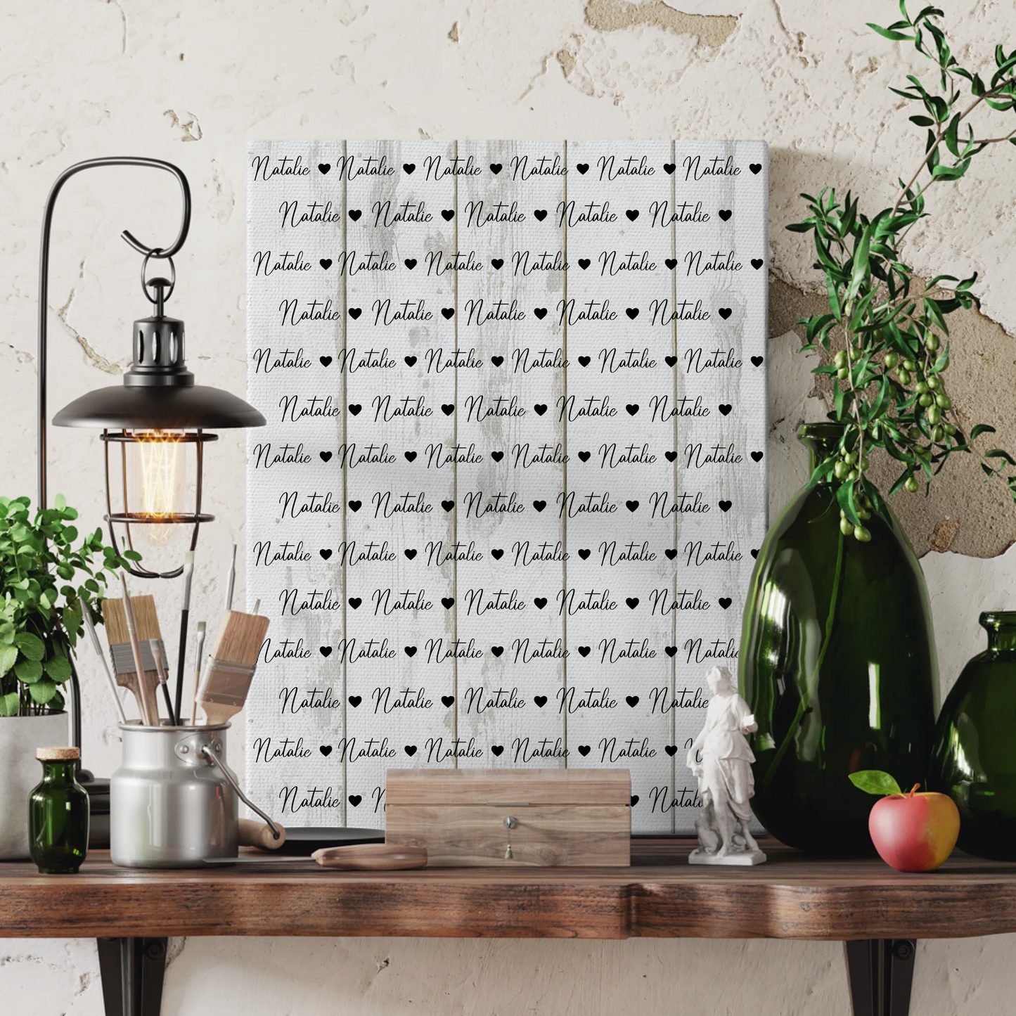 Leinwand mit Namen Kinder Leinwand Für Mädchen & Jungen 3