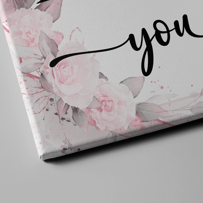 Paar Leinwand für Schatz Mit Namen Initialien und Fotos You & Me 4