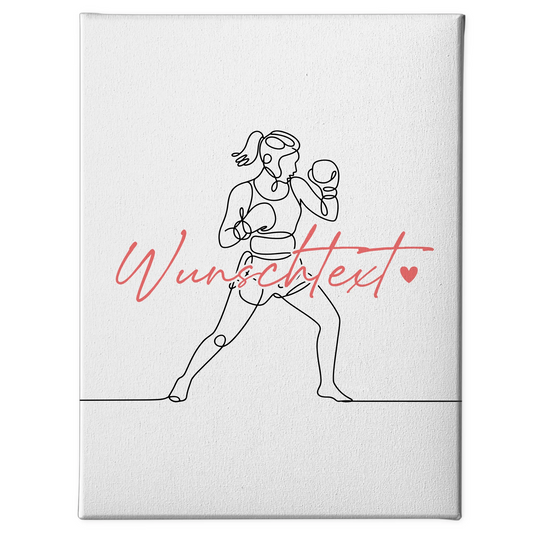 Lineart Leinwand Boxen Geschenk Tochter & Schwester 1