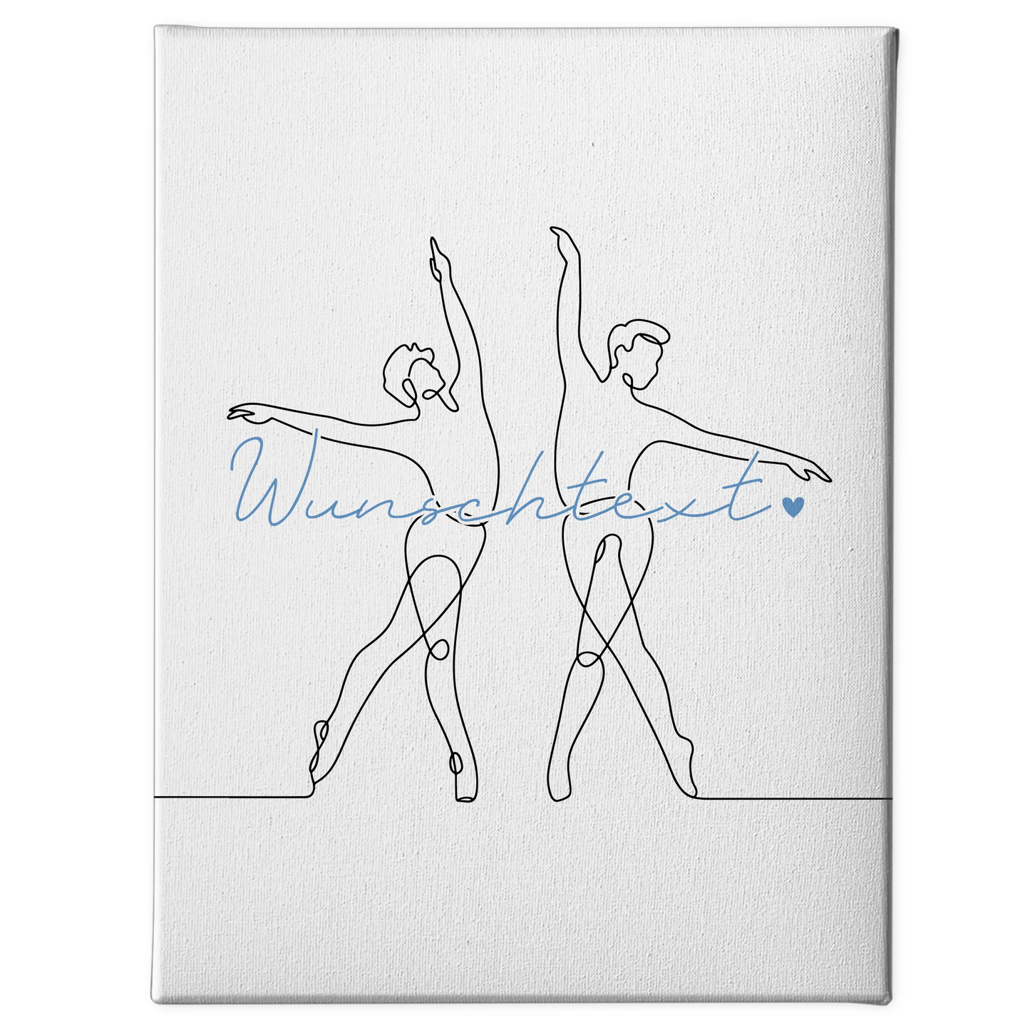 Lineart Leinwand Personalisiert Ballett Geschenk Sohn & Bruder 1