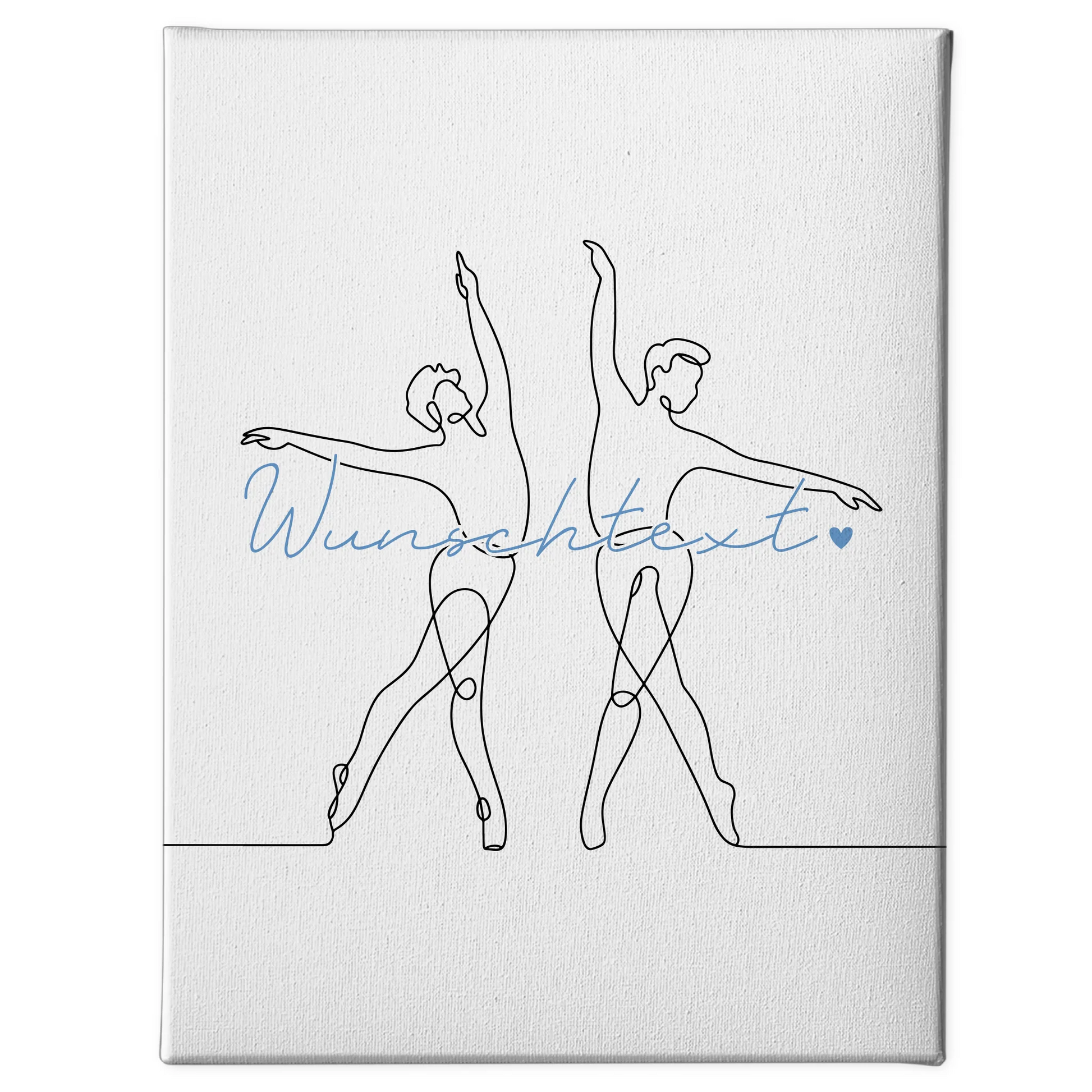 Lineart Leinwand Personalisiert Ballett Geschenk Sohn & Bruder 1