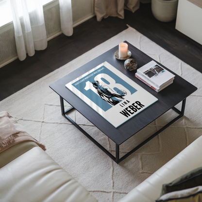 Personalisiertes Acrylglas Bild Basketball Basketballerin Geschenk für Tocher Mama Tante Freundin