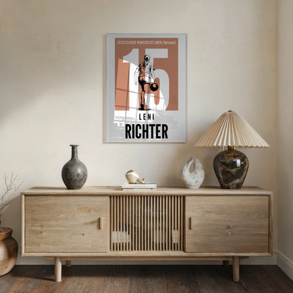 Personalisiertes Acrylglas Bild magnetisch Bowling Bowlerin Geschenk für Tocher Freundin