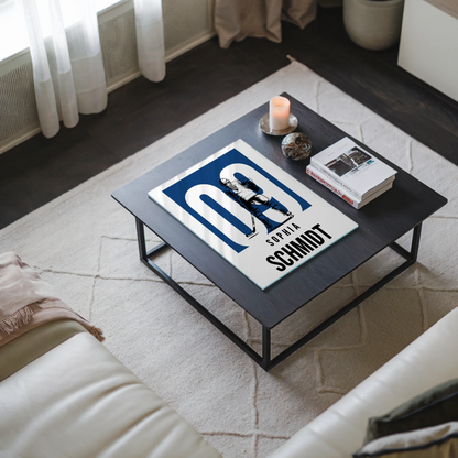 Acrylglas Wandbild Personalisiert magnetisch Eishockey Eishockeyspielerin Geschenk für Mädchen Turnier Urkunde