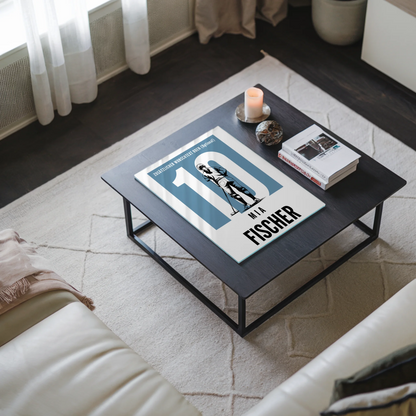 Personalisiertes Acrylglasbild Polo Polospielerin Geschenk für Mädchen Turnier Urkunde