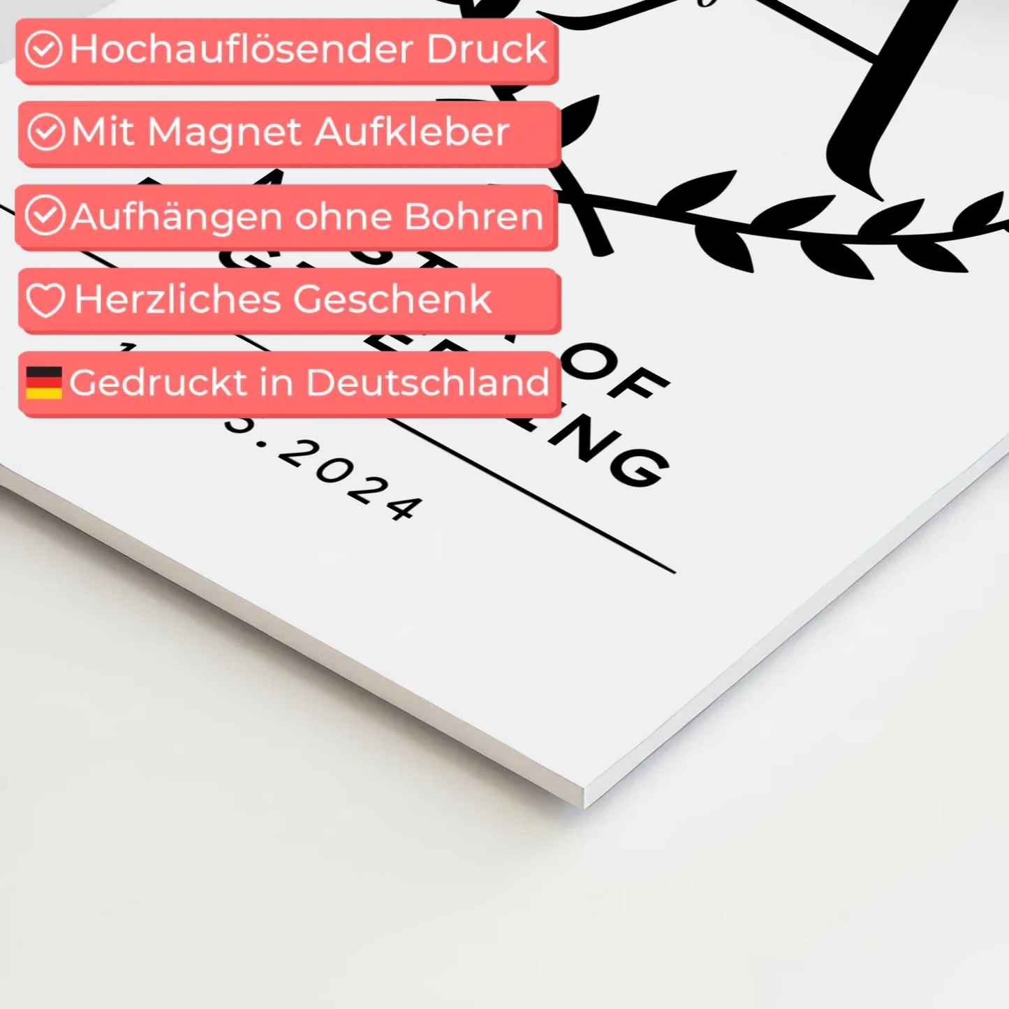 Fotoboard Magnet Wandbild Geschenk Masterabschluss Master Of Engineering