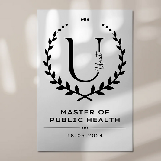 Magnet Fotoboard Geschenk Zum Master Master Of Public Health