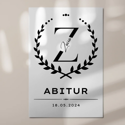 Fotoboard Geschenk zum Abitur Abiturient