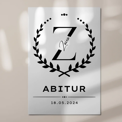 Fotoboard Geschenk zum Abitur Abiturient