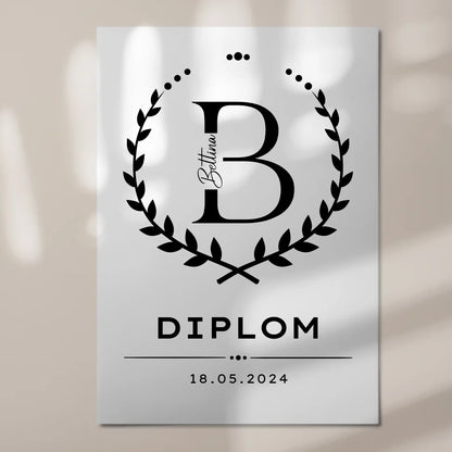 Fotoboard Magnetisch Geschenk Diplom Abschluss Diplomand