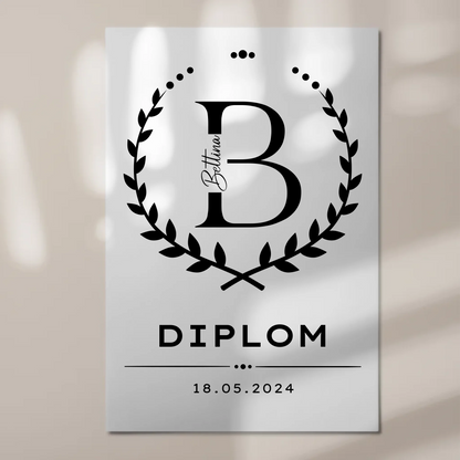 Fotoboard Magnetisch Geschenk Diplom Abschluss Diplomand