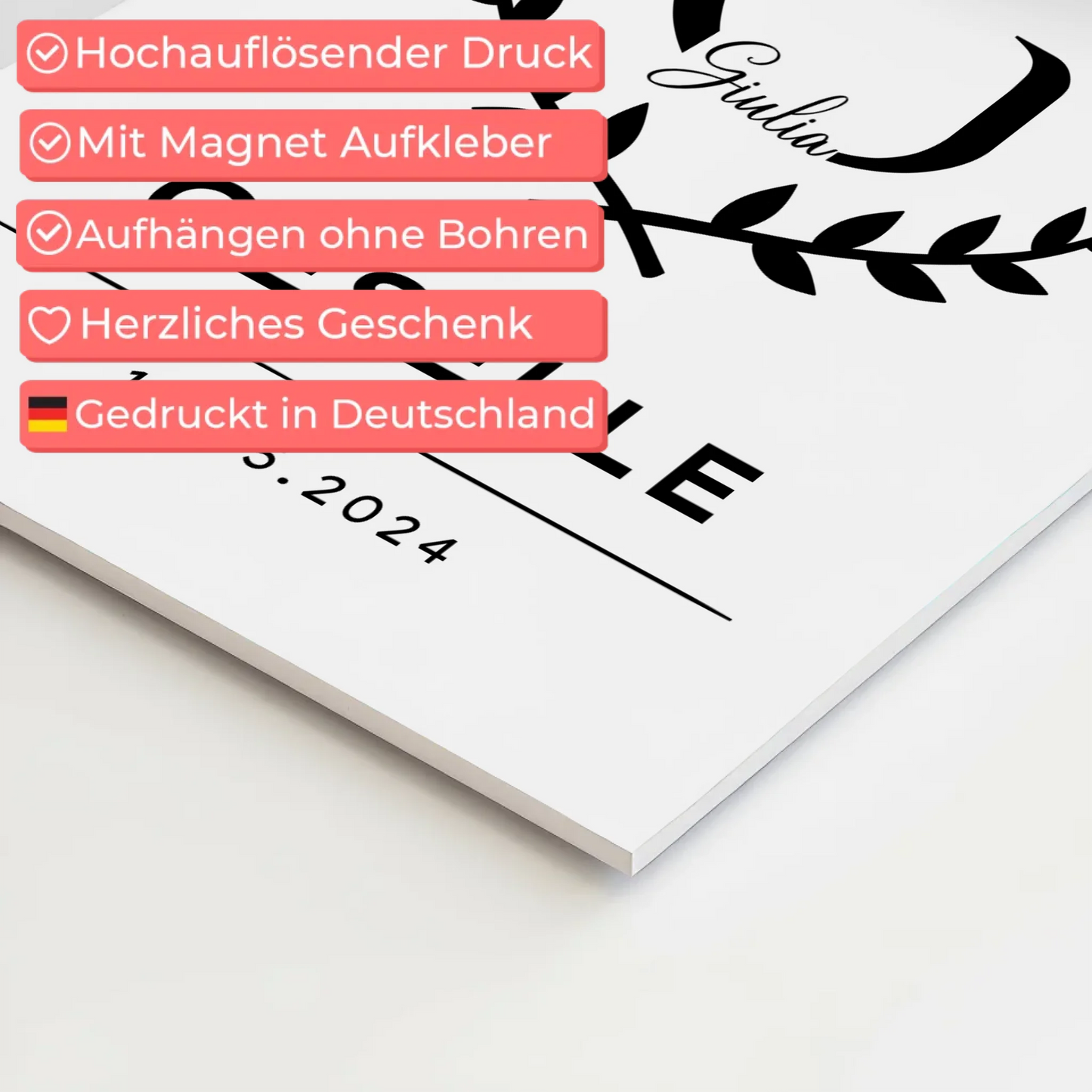 Fotoboard Geschenk Zum Abschluss Ausbildung Ausbildung