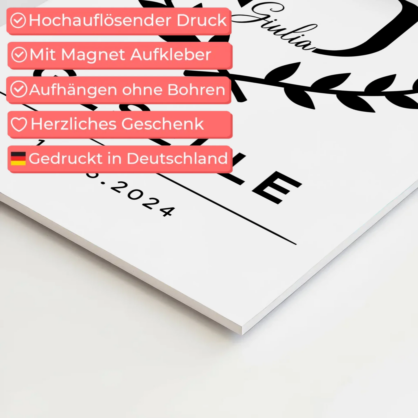 Fotoboard Geschenk Zum Abschluss Ausbildung Ausbildung