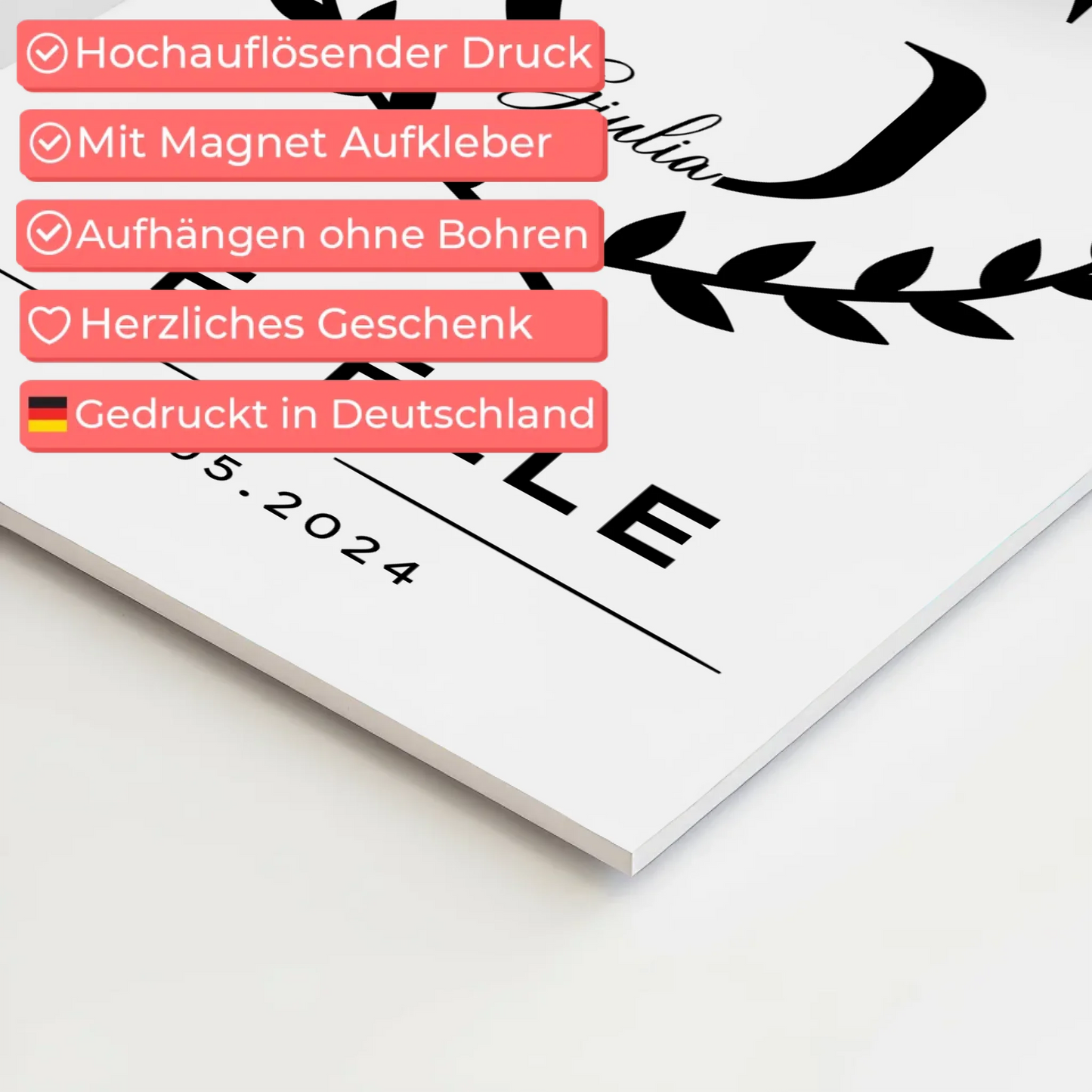 Fotoboard Geschenk Zum Abschluss Ausbildung Ausbildung